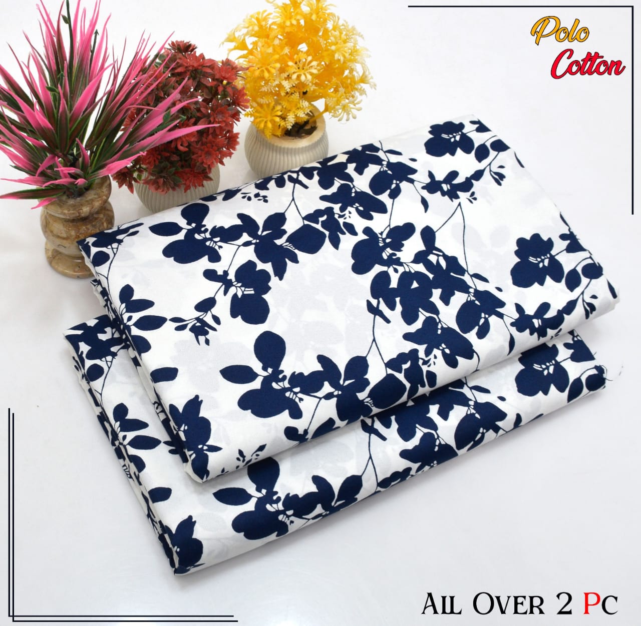 Women's 2Pcs Micro Polo Cotton