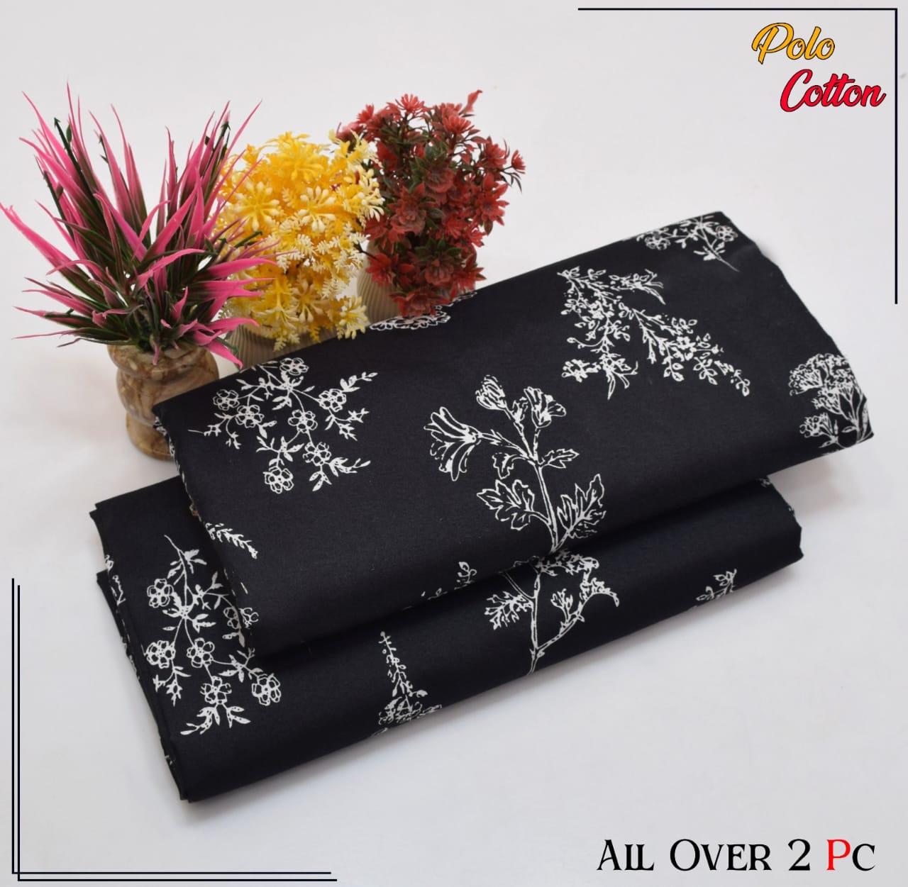 Women's 2Pcs Micro Polo Cotton