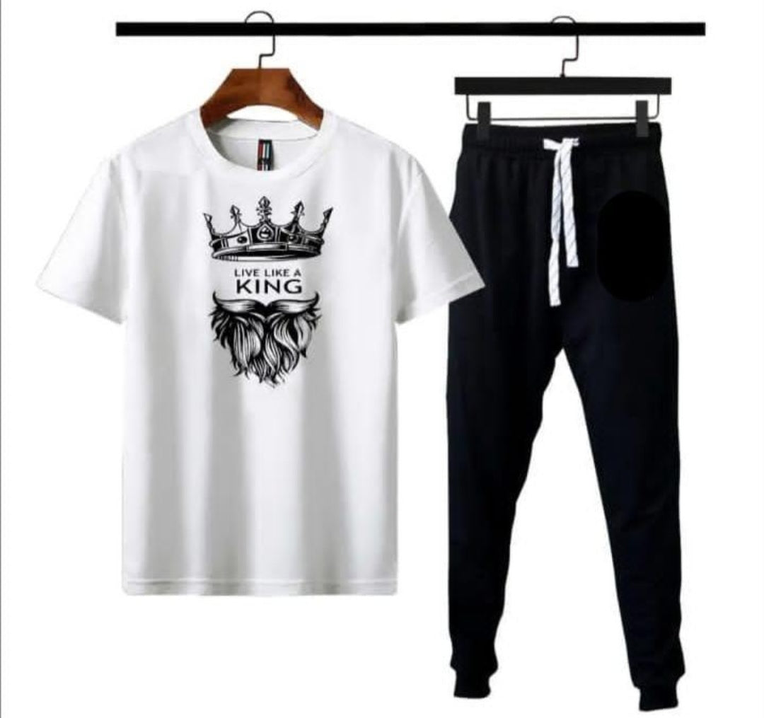 2Pcs Men's Polyester Tracksuit