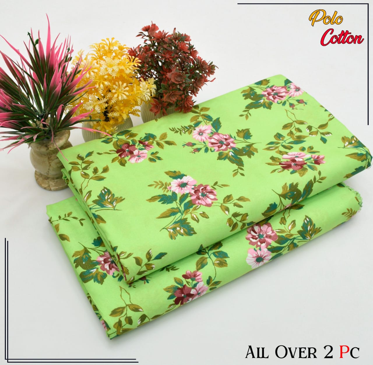 Women's 2Pcs Micro Polo Cotton