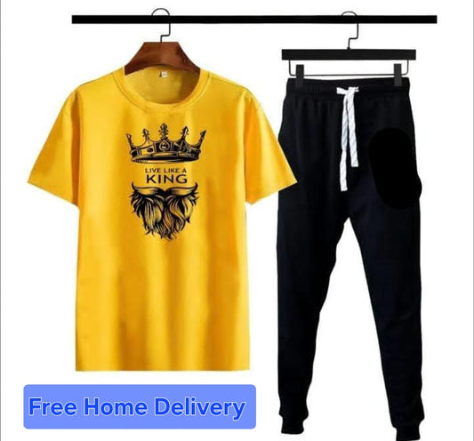 2Pcs Men's Polyester Tracksuit