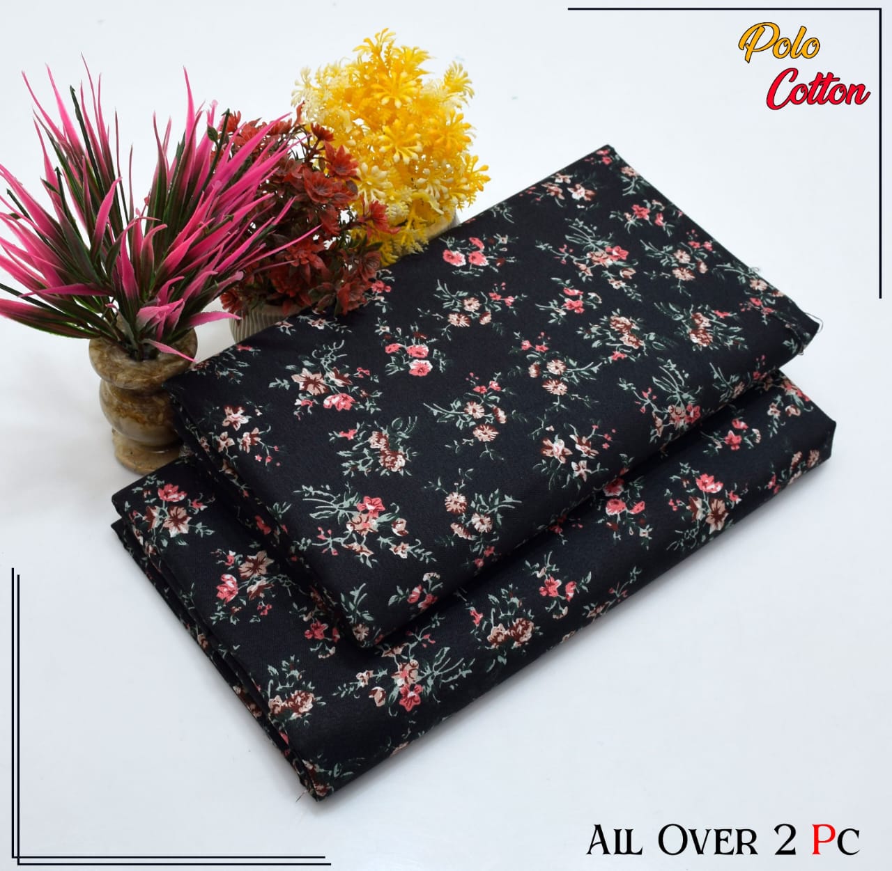Women's 2Pcs Micro Polo Cotton