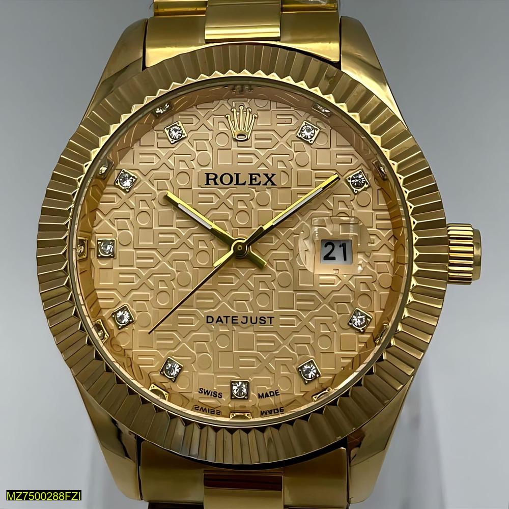 Men's Stainless Steel Analogue Watch