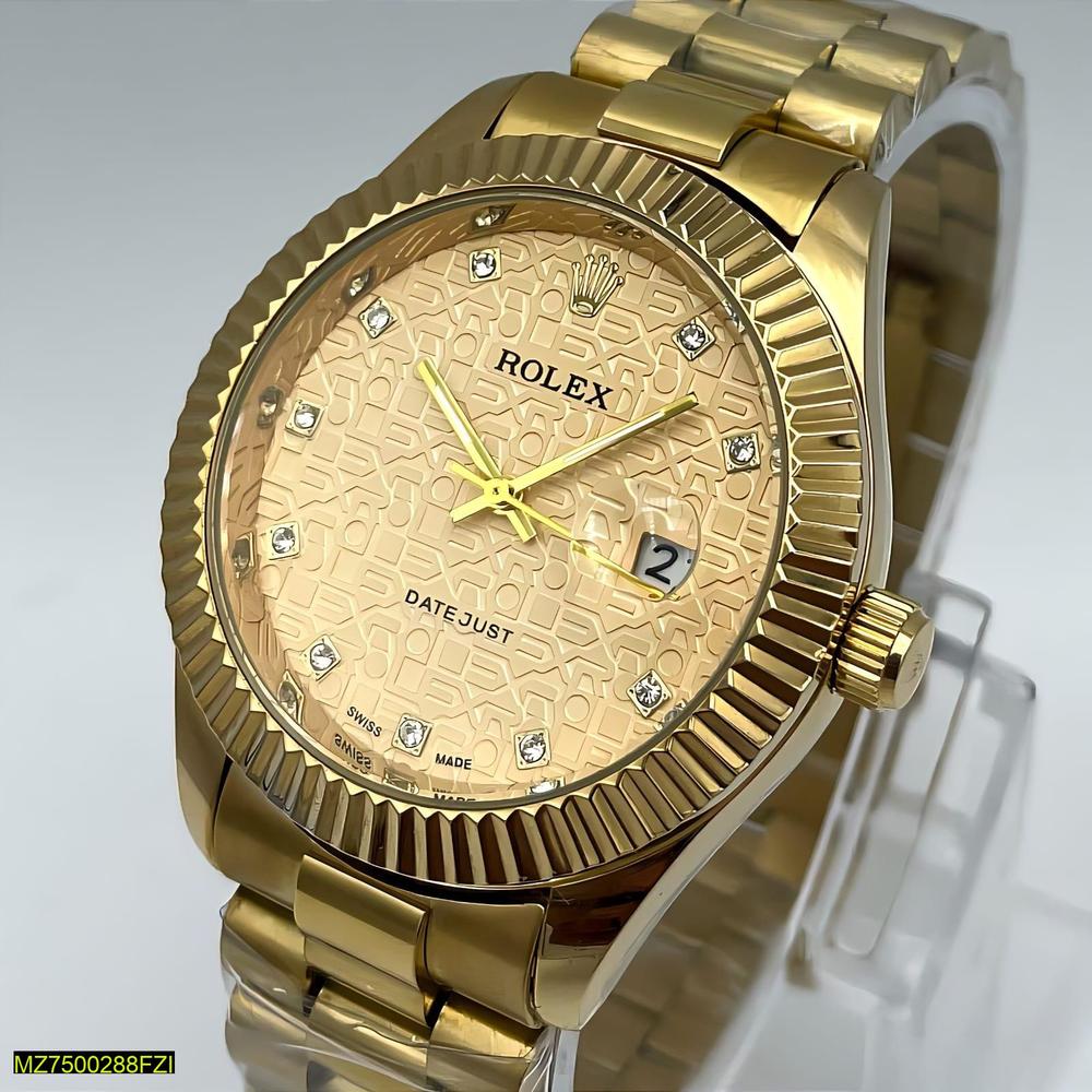 Men's Stainless Steel Analogue Watch